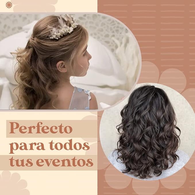 Rizador de cabello inalámbrico automático portátil