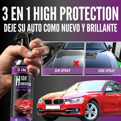 HIGH PROTECCION - SPRAY DE LIMPIEZA 3 EN 1