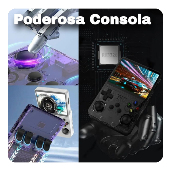 Consola de videojuegos portatil R36S
