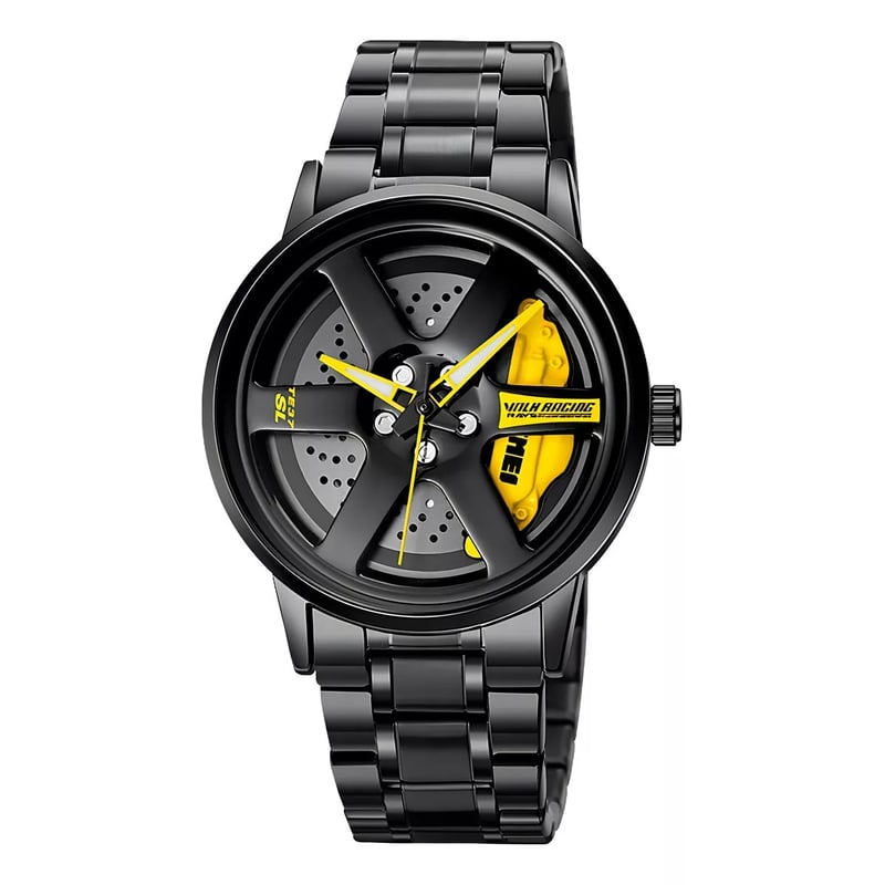 RELOJ RIN DE AUTO DEPORTIVO GIRATORIO