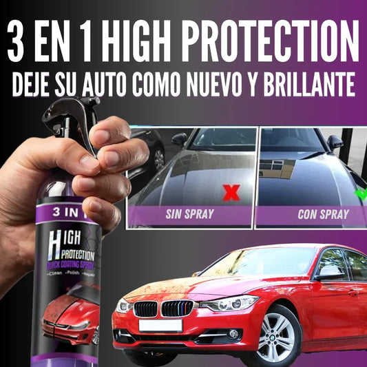 HIGH  PROTECCION - SPRAY DE LIMPIEZA 3 EN 1