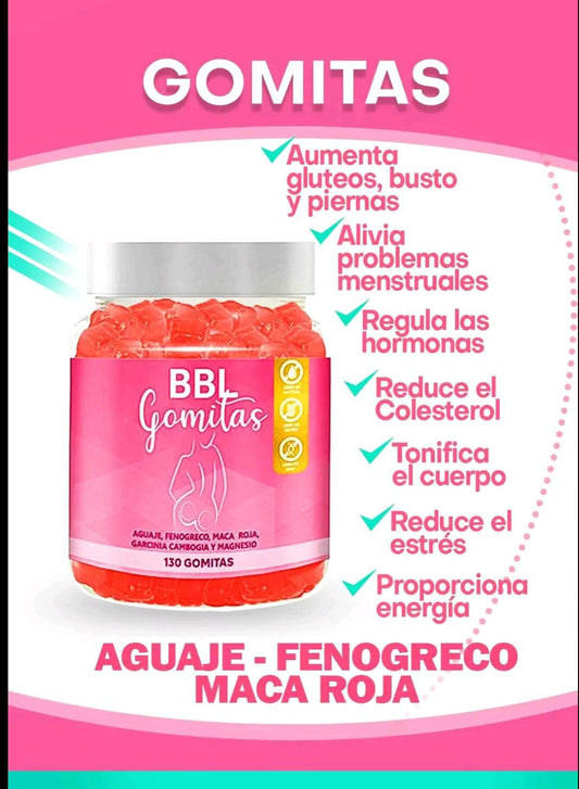 Gomitas de Aguaje levanta glúteos