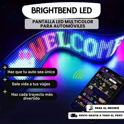 PANTALLA LED MULTICOLOR PARA AUTOMÓVILES
