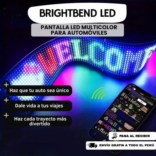 PANTALLA LED MULTICOLOR PARA AUTOMÓVILES