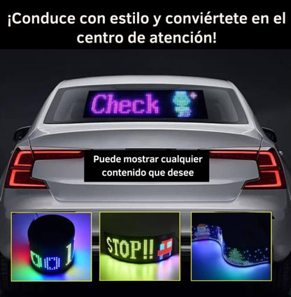 PANTALLA LED MULTICOLOR PARA AUTOMÓVILES