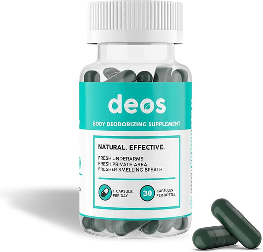 DEOS | Desodorante Interno Corporal 30 Cápsulas